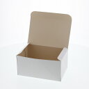 ケーキ箱 食品箱 洋生 白B 50枚 ケーキ4個用(180×118×H90mm）