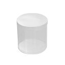 箱 クリスタルボックス 98X100H丸 10個 直径98×高さ100mm