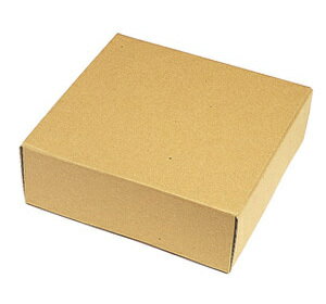 箱 ナチュラルボックス Z-22 10枚 (内寸 縦255×横255×高さ90mm)【ギフトボックス ナチュラル 未晒】