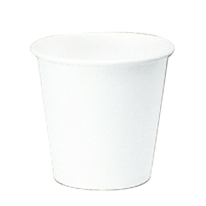 紙コップ　ヘイコーペーパーカップ 3オンス　白　90cc　100個【試飲カップ　試飲コップ】のサムネイル