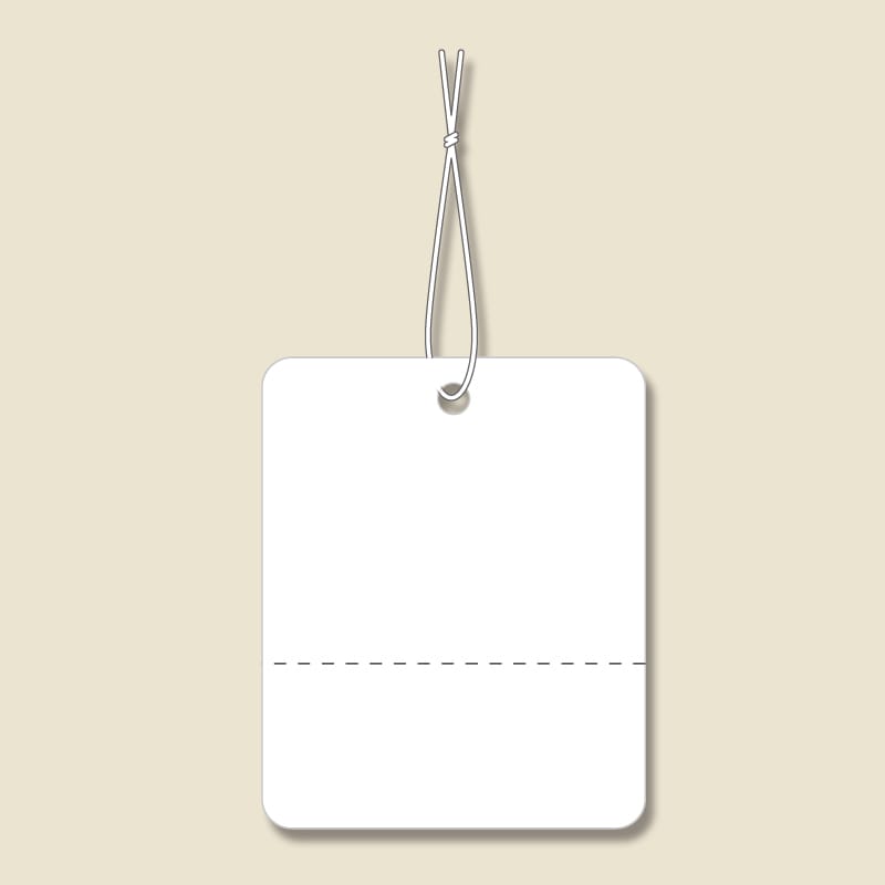 提札 No.572 綿糸付 500枚