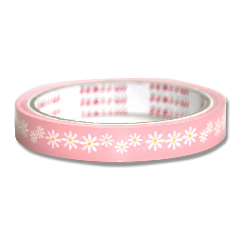 柄セロテープ 15×25 フレグランスP 1巻【セロハンテープ】