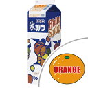 【取り寄せ品】【ケース販売】ハニー 業務用 氷みつ オレンジ 1.8リットル 8本入