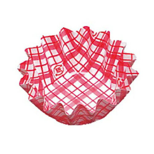 紙カップ　ココケース　丸型　7号深　赤　500枚