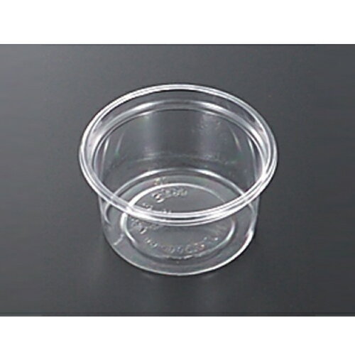 使い捨て容器　中央化学　C-AP　丸カップ　66-60 本体　50枚【業務用　透明　容器　エーペット　試食】
