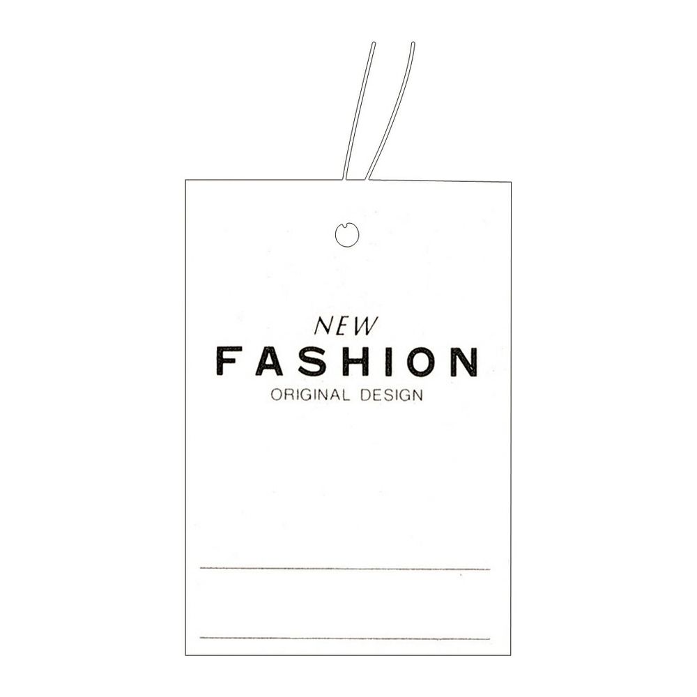 提札 高級 FASHION 500枚【商品タグ 提げ札 糸付値札】