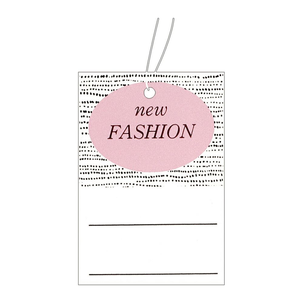 提札 高級 FASHION 500枚【商品タグ 提げ札 糸付値札】