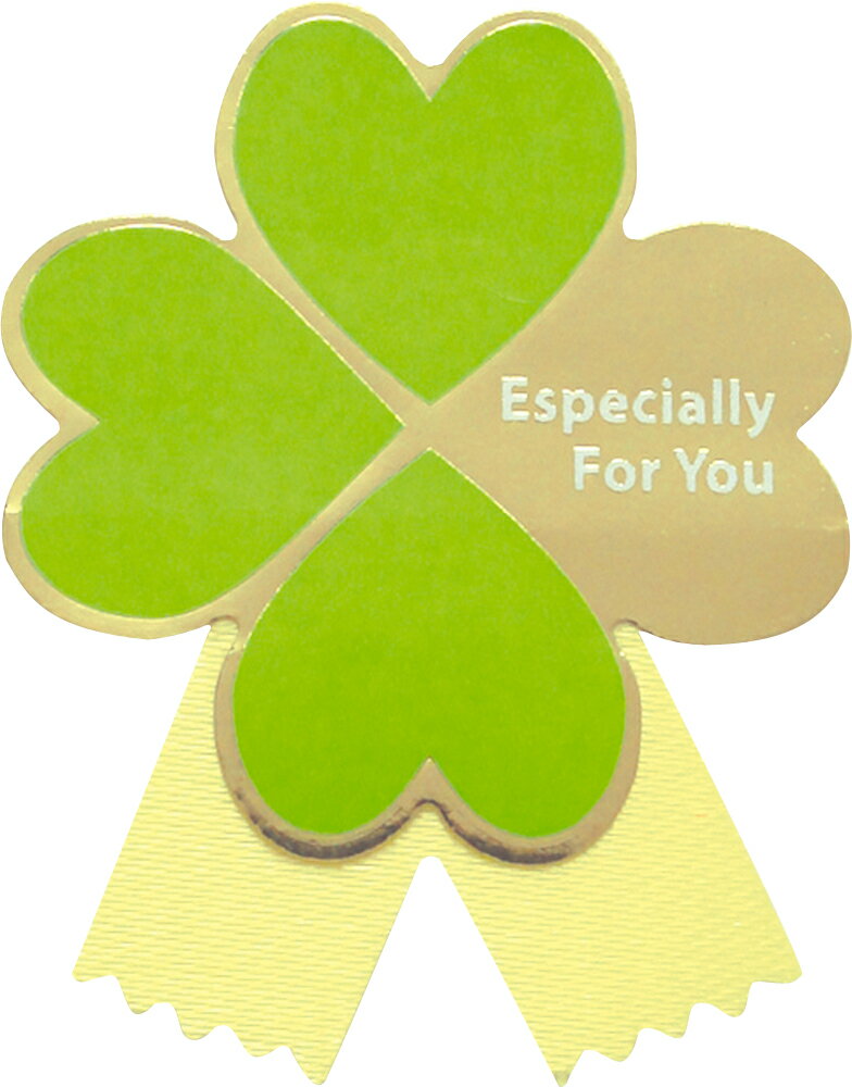 ギフトシール クローバー 100片【ギフト向けシール】