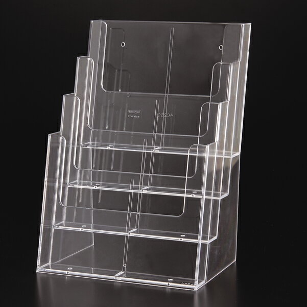 カタログスタンド A4 4段 1個