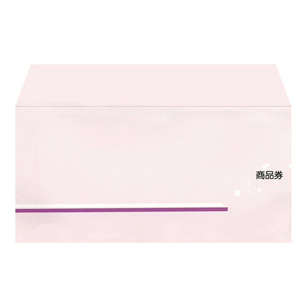 商品券袋 横封式 商品券字入 100枚【ギフト券袋】