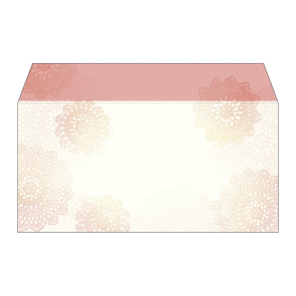 商品券袋 横封式 レース 100枚【ギフト券袋】