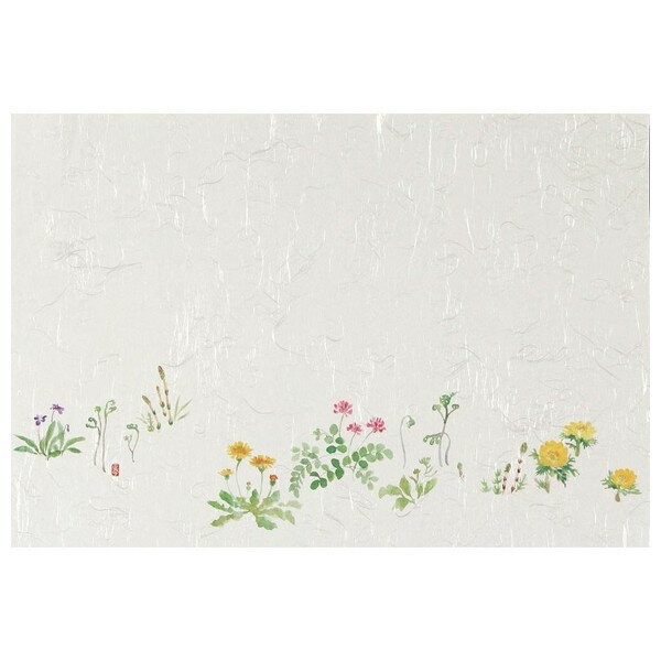 テーブルマット　Tタイプ　T-104　春の花1　100枚