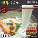 半生 うどん 遠州手延べ麺 約16人前 めんつゆ付 お得な8袋セット 2.08kg(260g×8袋) いなさの郷 ギフト ぎふと お中元 お歳暮 母の日 贈りもの 半なま ウドン【産地直送】