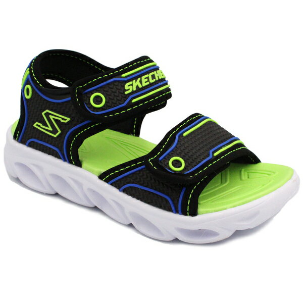 SKECHERS スケッチャーズ S LIGHTS HYPNO-SPLASH キッズ 子供 サンダル スポーツサンダル 光る靴 90522L