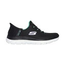 SKECHERS スケッチャーズ スリップインズ サミット ダイアモンド ドリーム Slip ins Summits Diamond Dream レディース スニーカー ウォーキング スリッポン ハンズフリー 手を使わずに履ける 軽量 軽い 150123-BKTQ