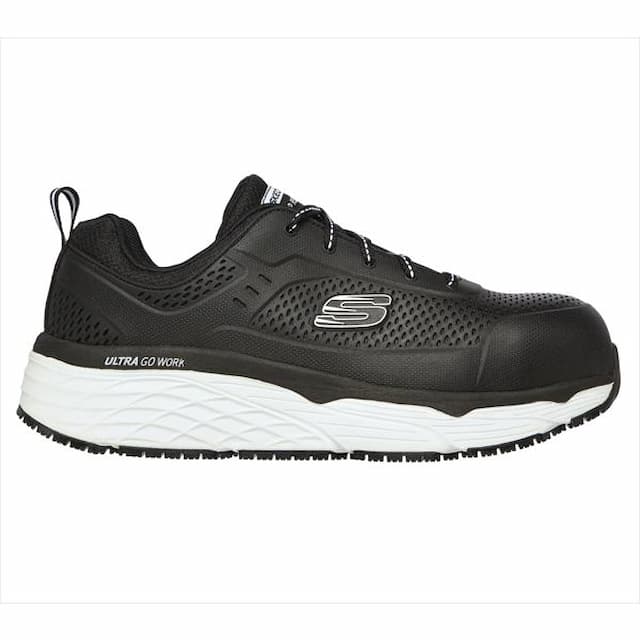 楽天SATO SHOES STUDIO【あす楽対応】SKECHERS スケッチャーズ MAX CUSHIONING ELITE SR-INDURITE メンズ 安全靴 作業靴 災害 防災 200065