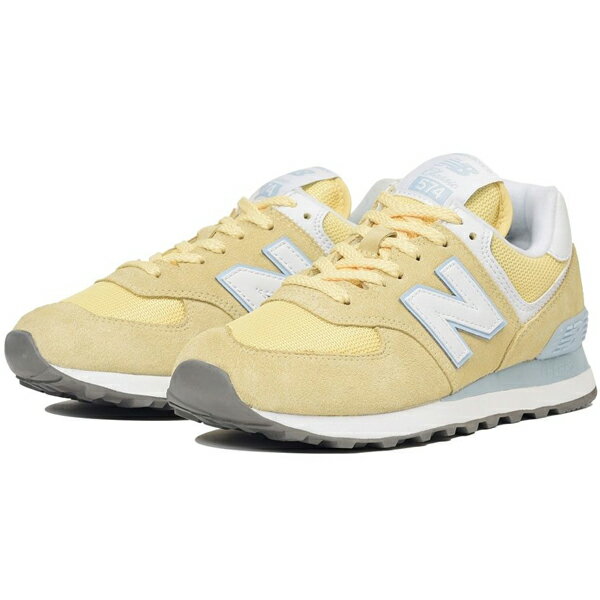 New Balance ニューバランス WL574 ESG レディース スニーカー YELLOW/BLUE イエロー