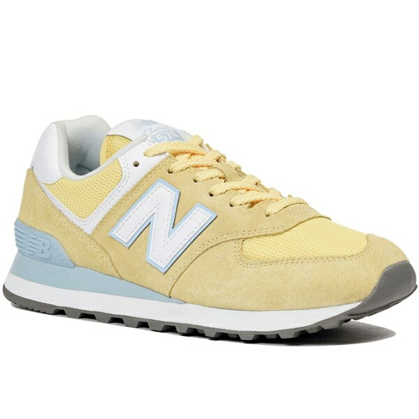 New Balance ニューバランス WL574 ESG レディース スニーカー YELLOW/BLUE イエロー