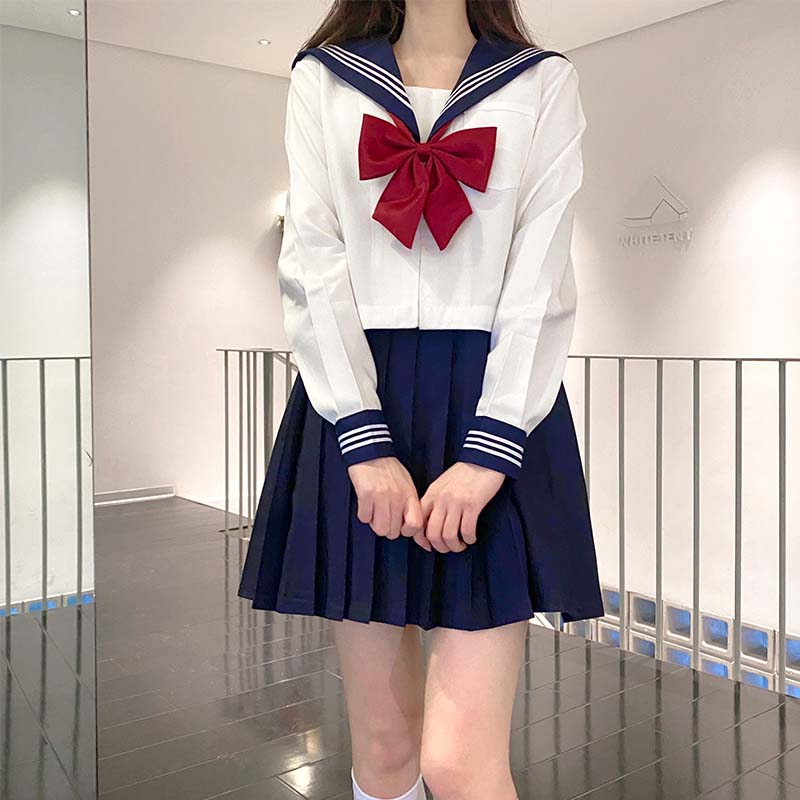 学生服 女子制服 セーラー服 JK制服 高校生 S〜XXLサイズ 女子 可愛い 学園祭 大人 レディース セクシー コスチューム衣装 上下セット JK制服　コスプレ 高校生 コスプレ可愛い レディース 衣装 JK服 学園祭 大人 レディース クリスマス セーラー服