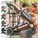 ベビーカー チャイルドシート トラベルシステム 新生児~36か月 リクライニング サスペンション 寝る 座る 背面 面対面 大車輪 ハイシート熱中症対策 出産祝い 出産準備 大型車の排気ガスと地上熱からお子様を守る