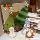 クリスマスのぬいぐるみシリーズ サンタと仲間たち サンタ トナカイ ツリー 雪だるま ぬいぐるみを飾ったり お子様のプレゼントやリビングのインテリアに最適クリスマスシリーズ