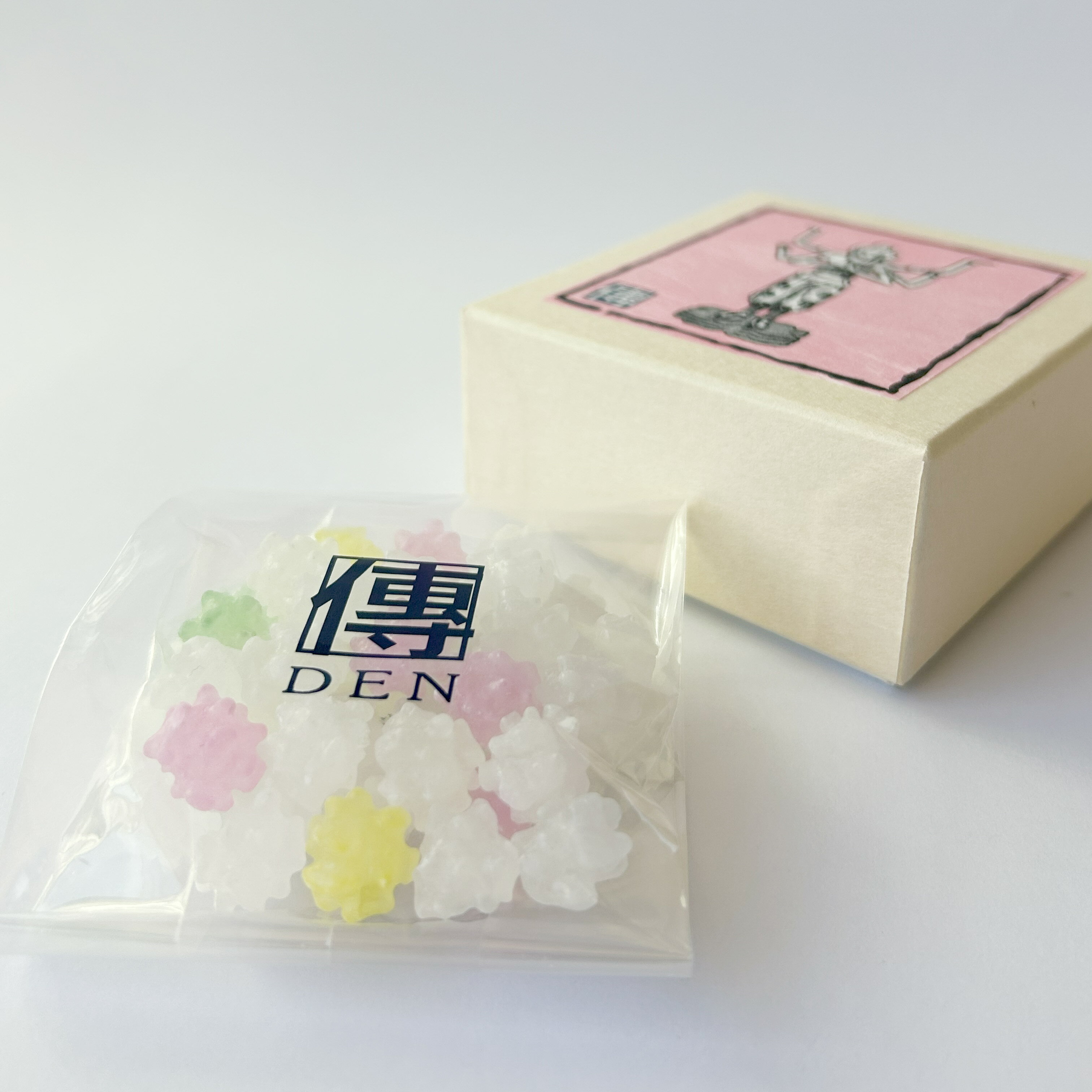 奈良こんふぇいと ナチュラル 箱入り 40g 香料不使用 砂糖 風味 金平糖 こんぺいとう コンペイトウ 駄..