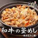 【おうち用】和牛釜めしの素 2合用和牛 牛めし 黒毛和牛 牛 国産牛 釜飯 炊き込みご飯 簡単調理 五月荘