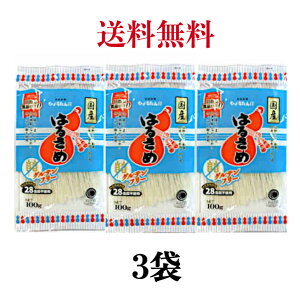 国産はるさめひょうたん印 国産はるさめ 春雨100g【国産 春雨 グルテンフリー ダイエット】《 3袋 》 ※ポスト投函ですのでご到着後早めにお受け取りください。