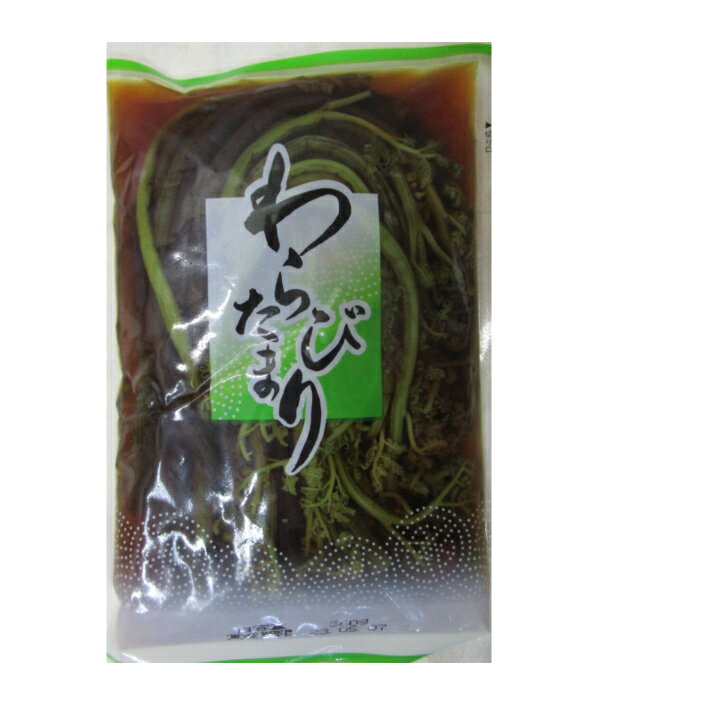わらびたまり漬　青和食品 320g　《 6個セット》※沖縄・離島へお届けの場合別途送...