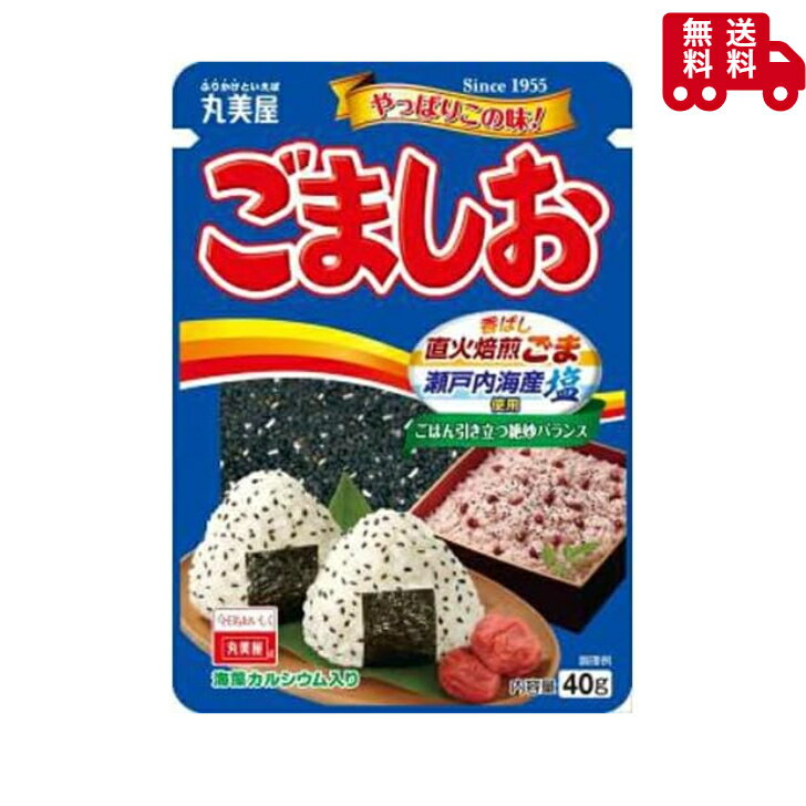 丸美屋 ごましお 40g おにぎり ゴマ塩 ごま 塩