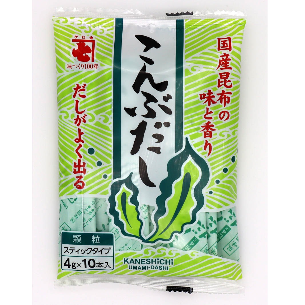 かね七　風味調味料 こんぶだし （4g×10本）　【送料無料】