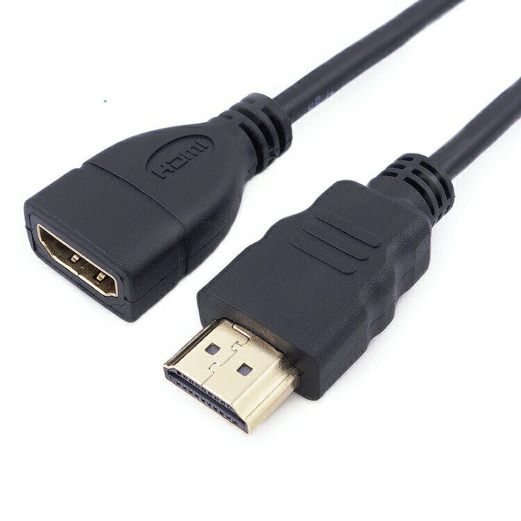 Rakuten - 3D対応 HDMIケーブル HDMI1.4規格 延長 延長ケーブル 1.5m ゴールド端子 1080pフルHD対応 HDMIメス-HDMIオス