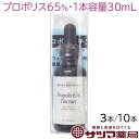 〔シェルライフ〕ビーハイヴ ボタニカル プロポリス65% 30mL 3本セット / 10本セット | 花粉 の時期にも バイオフラボノイド プロポリスチンキ