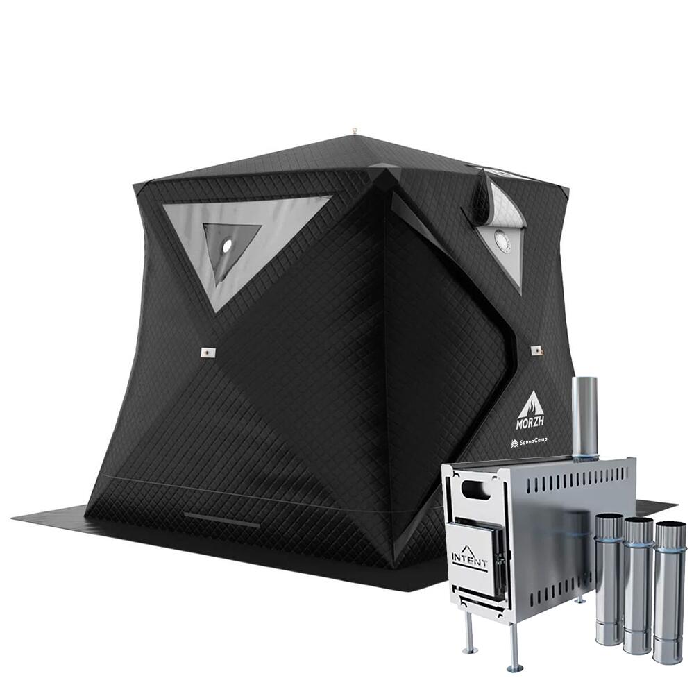 【公式正規品】 テントサウナ モルジュキューブ (MORZH CUBE) サウナテント テント式サウナ【国内唯一の正規代理店・製品保証・日本語サポート・修理受付・日本語マニュアル・オプションパーツ販売】 3層式 基本セット
