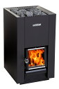 【国内在庫即納】HARVIA LINEAR 16 Black 薪サウナ ストーブ本体 【フィンランド製】 Wood-Fired Sauna Heater