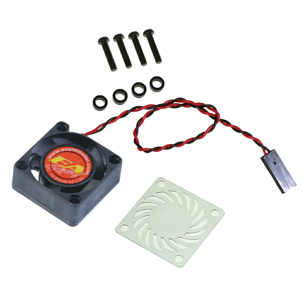 Rakuten - ▲高速7.4V～8.4V,25×25×10 mmカバー付クーリングファン,FA251072V2Z（ゆうパケット）