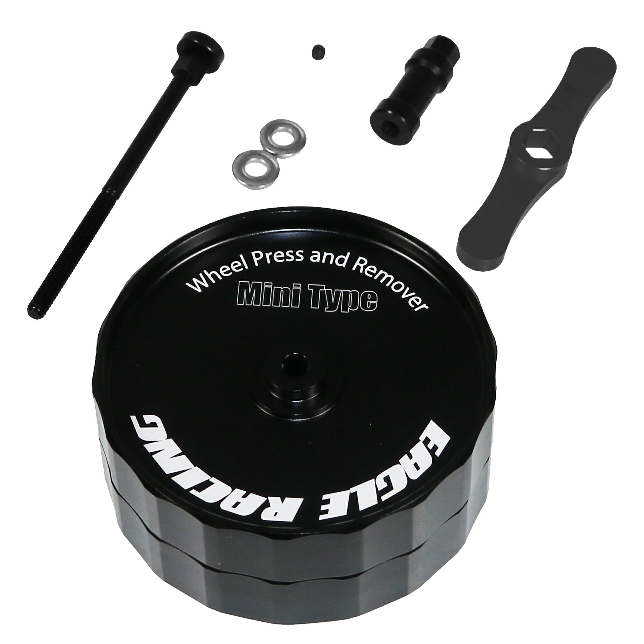 ★▲1/10 Mシャーシドリフトタイヤ用ホイルリムーバー（着脱治具） 【ブラック】3939MINI-BK（ゆうパケット）