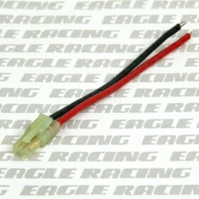 ▲EPエアーコネクター18Gワイヤー90mm付 Aオス,イーグル3460-18AWG（ゆうパケット）