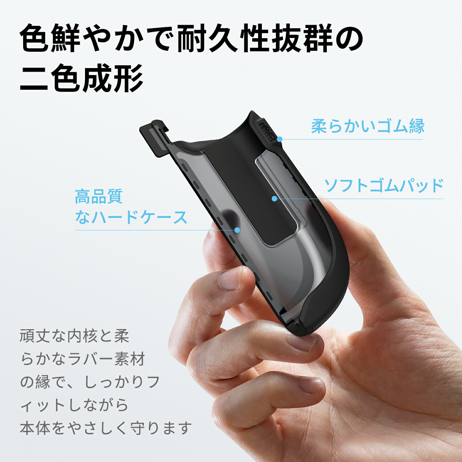 Switch2�б��ݸ�С� ʬΥ�� ���С� ������ �����ɥå��б� ����åץ����� �����å�2������ JoyCon���С� �ʹֹ��إǥ����� ������򴹲�ǽ����å��դ� ���饤����æ�� ����䤹�� ���� ���� ��������� ���괶���� ��FissionGrip��| Savage Raven by Skull & Co.