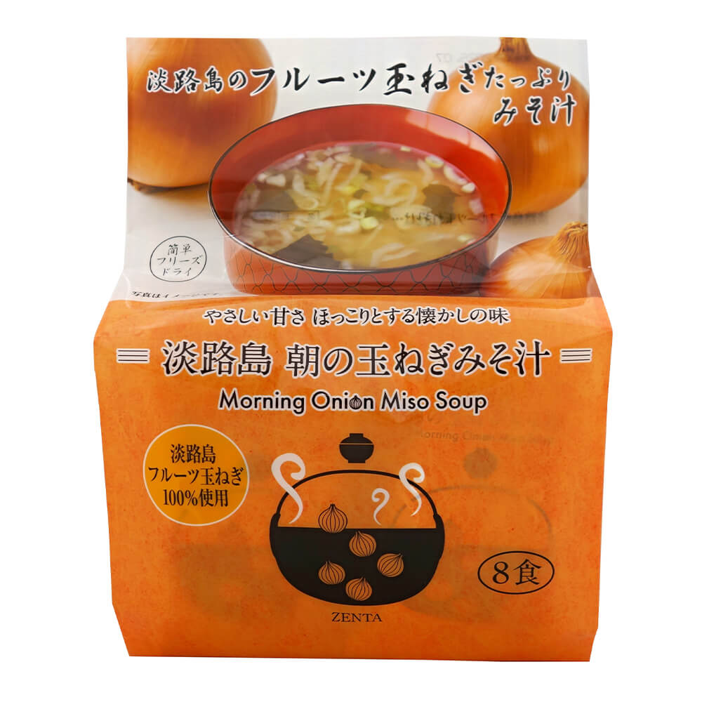 乐天商城 - 善太 淡路島朝の玉ねぎみそ汁8食入×5袋 送料無料(沖縄・離島を除く) 味噌汁