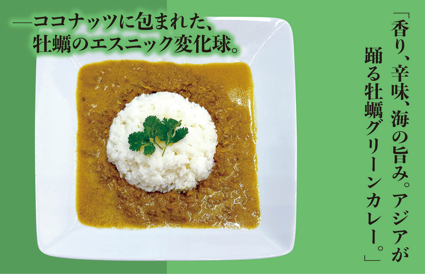 [2食セット]三養水産 牡蠣タイ風グリーンカレー 180g×2袋 送料無料 カキ レトルトカレー save-fun-10000866 SAVE FUN(セイブファン) サンプル画像3