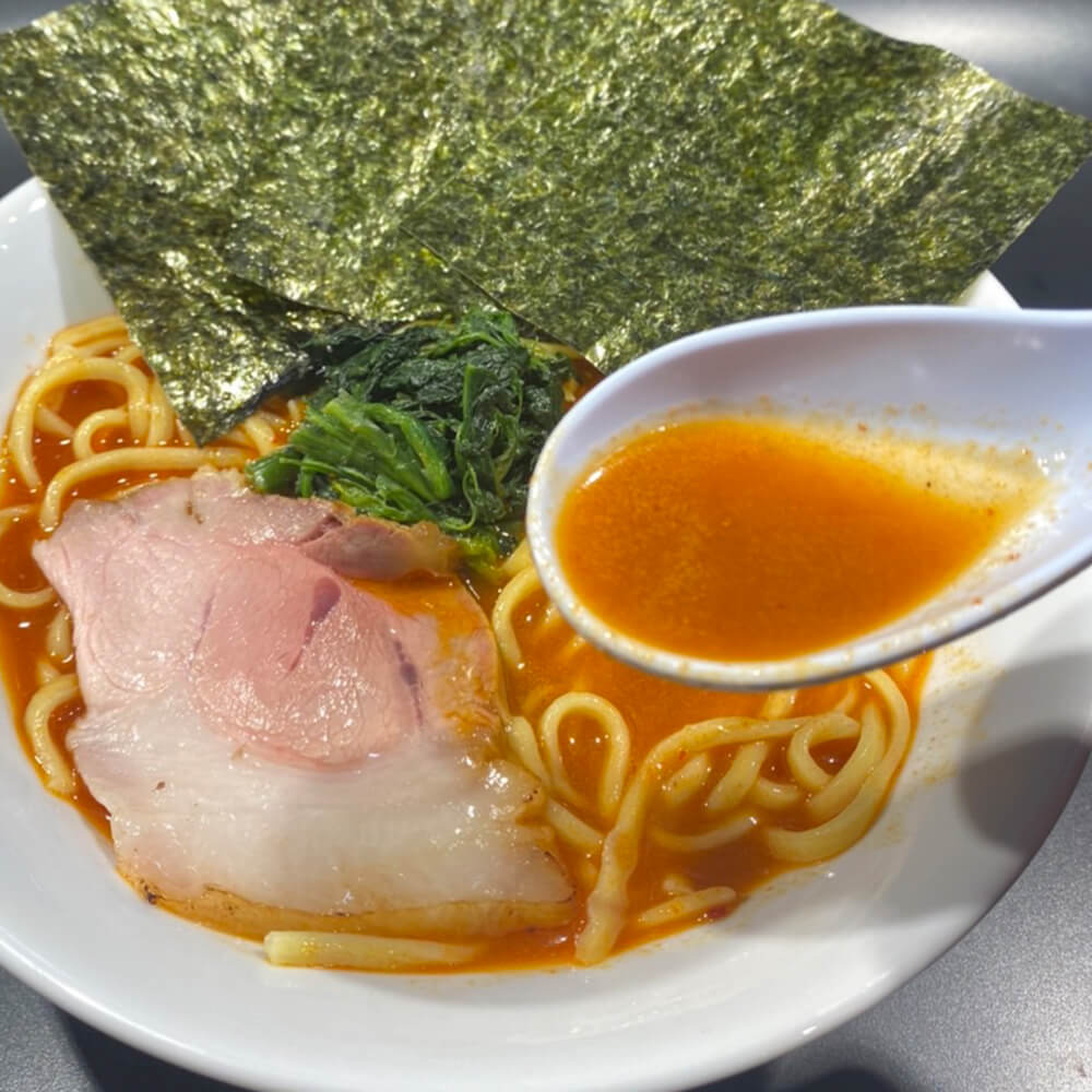 Rakuten - [2食セット]辛い家系らーめん 赤たがわ あくた川の箱舟 冷凍便 送料無料(一部地域を除く) ラーメン