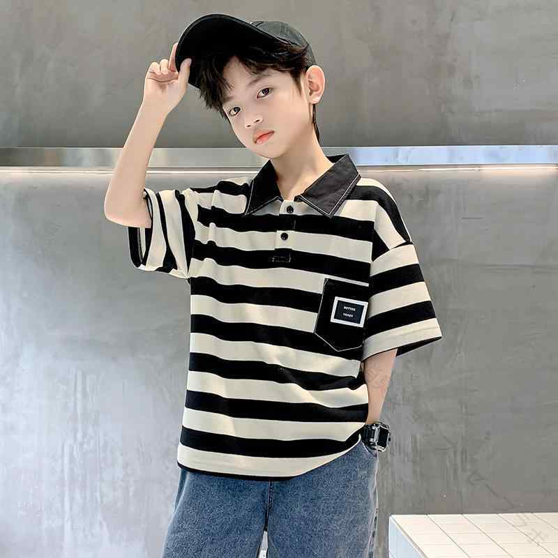 【原産国／製造国: 中国】 .ポロシャツ キッズ 半袖 男の子 子供服 トップス カジュアル ゆったり ファッション 春夏 ブラック ジュニア 小学生 通学 スポーツ 運動会 プレゼント おしゃれ 速乾 軽量 通気性 UVカット 吸汗 伸縮性 夏用 男児 新作 人気 セール ランキング おすすめ 子供用 シャツ 夏服。 指定された配送時間は承っておりません。【除菌消臭ショップ　セーブラボ】