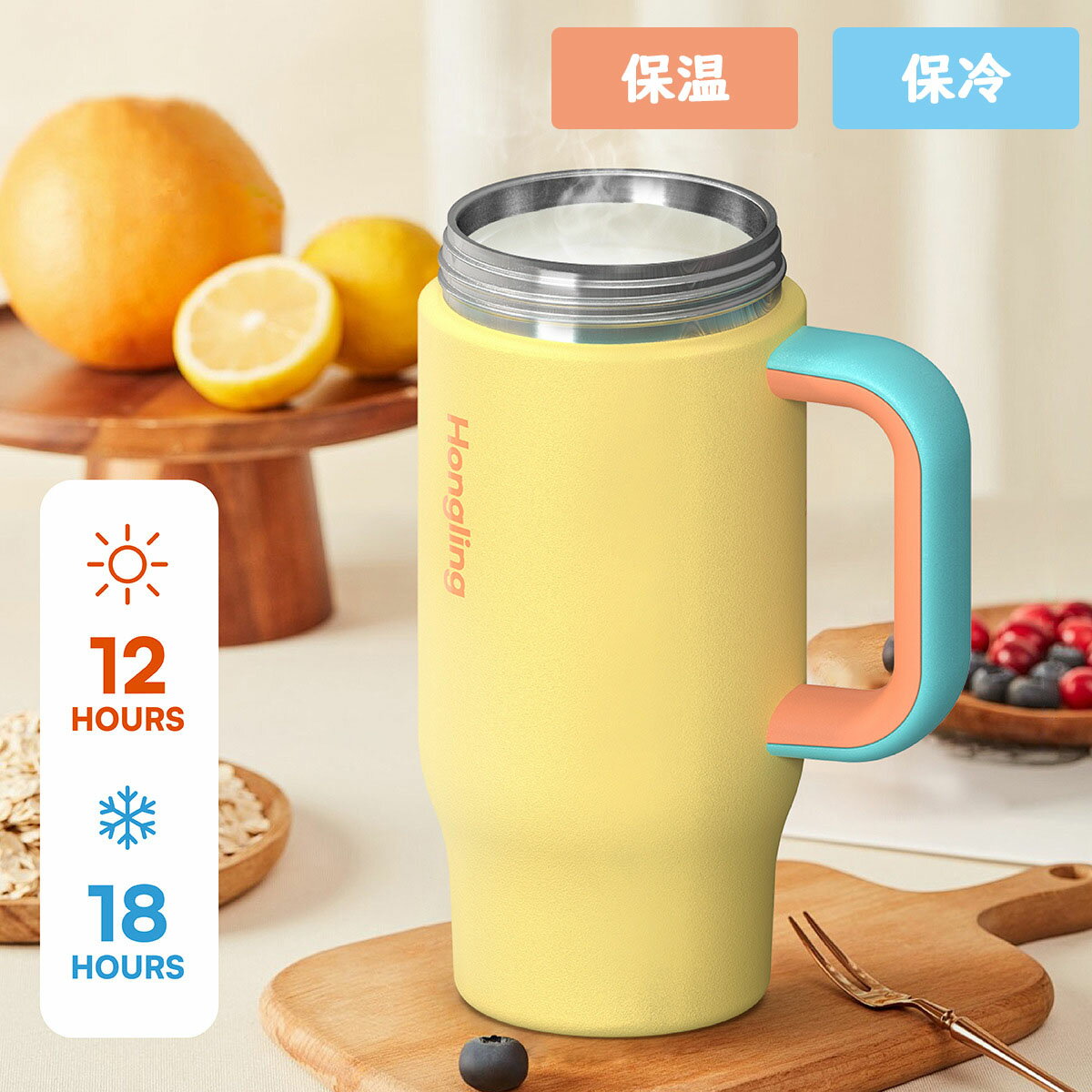 保温ポット　魔法瓶　保温保冷　水筒　子供　キッズ　大容量　持ち出し　通勤　学校　入園プレゼント　..