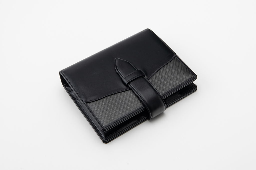 CARBON-izm (カーボンイズム) Arch CBL システム手帳 ブラック CB100-001カーボン ブラック プチプレゼント プチギフト 就職祝い ...