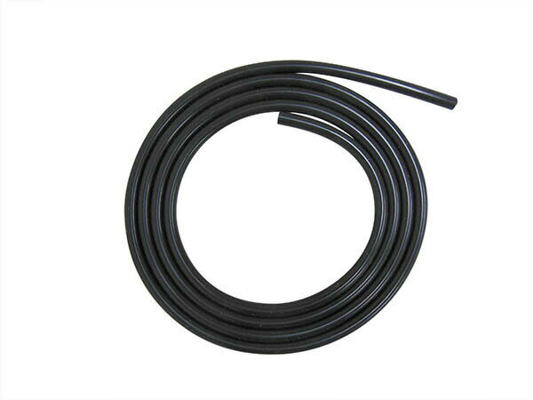 【特価品・わけあり】 ELS(エルス) シリコンホース 4パイ (4mm) ブラック 2M 【送料無料 クリックポスト便】