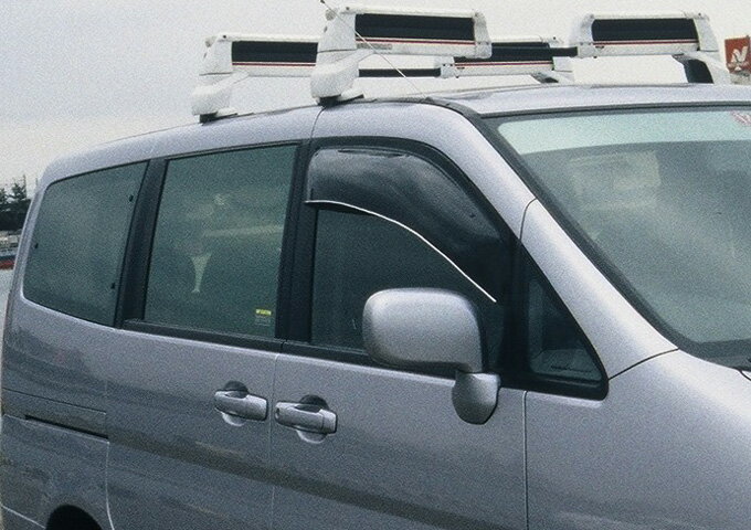 オックスバイザー（OXバイザー） サイドバイザー （ドアバイザー） ブラッキーテン キューブ Z10 フロント用 BL-32 【受注生産品約2週間】