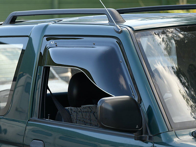 三菱 パジェロミニ ジュニア H51 H56 H53A H58A H57A ドアバイザー