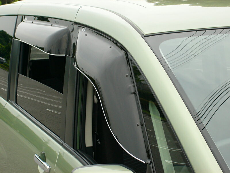 オックスバイザー（OXバイザー） サイドバイザー （ドアバイザー） ブラッキーテン セレナ/ランディ C26 フロント用 BL-87 【受注生産品約2週間】