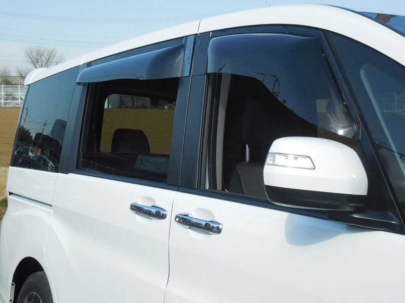 オックスバイザー（OXバイザー） サイドバイザー （ドアバイザー） スポーティーカット ステップワゴン RP1・RP2・RP3・RP4 リア用 OXR-829 【受注生産品約2週間】